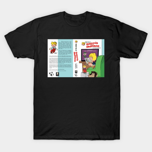 Dennis the Menace book cover T-Shirt by Fun Ideas Productions